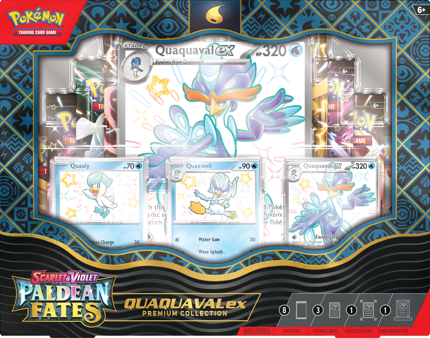 Pokémon TCG: Scarlet & Violet - Paldean Fates - Premium Collection - Quaquaval
