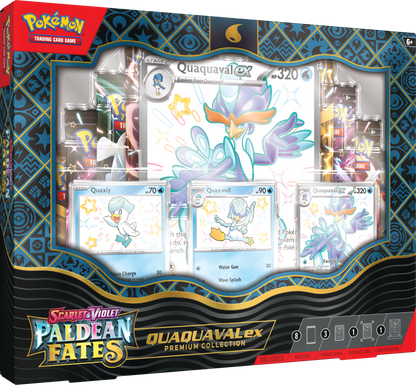 Pokémon TCG: Scarlet & Violet - Paldean Fates - Premium Collection - Quaquaval