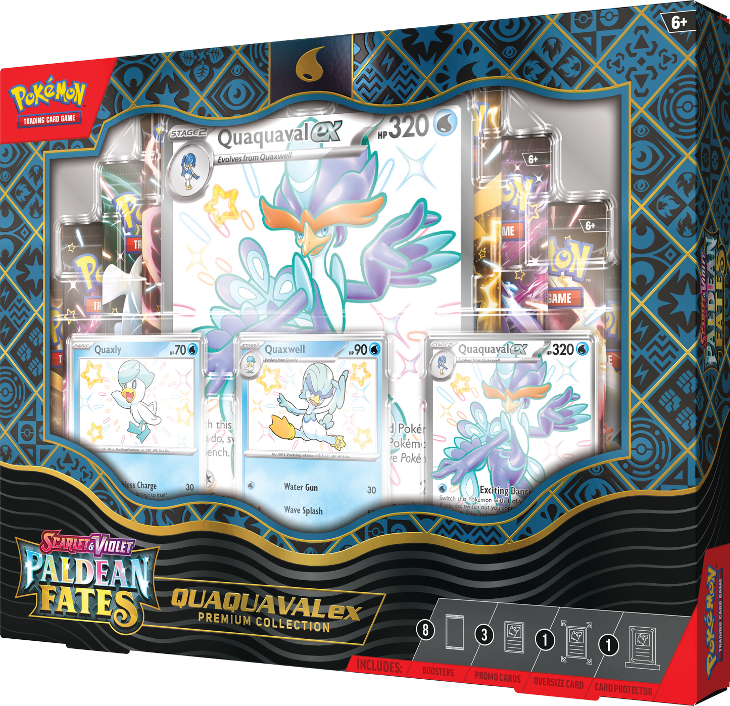 Pokémon TCG: Scarlet & Violet - Paldean Fates - Premium Collection - Quaquaval