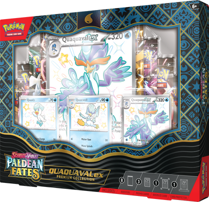 Pokémon TCG: Scarlet & Violet - Paldean Fates - Premium Collection - Quaquaval