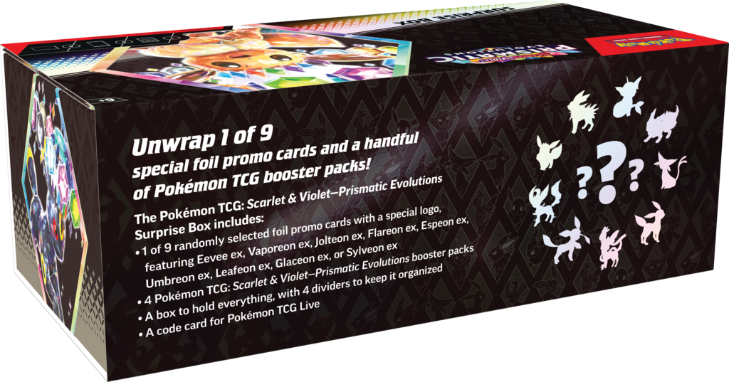 Pokémon TCG: Scarlet & Violet - Prismatic Evolutions - Surprise Box Collection