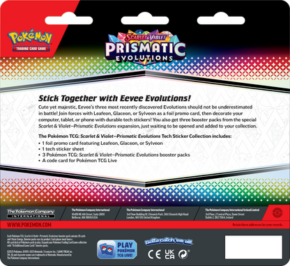 Pokémon TCG: Scarlet & Violet - Prismatic Evolutions - Tech Sticker Sylveon