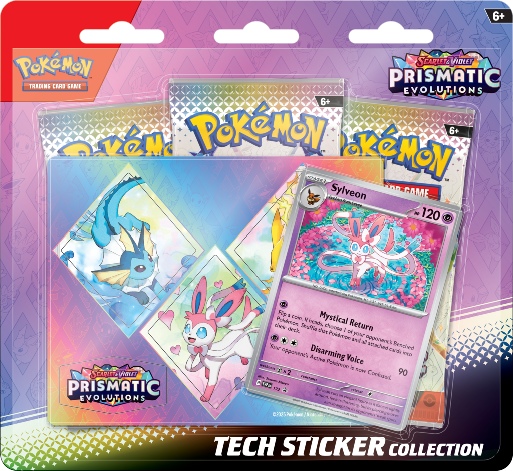 Pokémon TCG: Scarlet & Violet - Prismatic Evolutions - Tech Sticker Sylveon