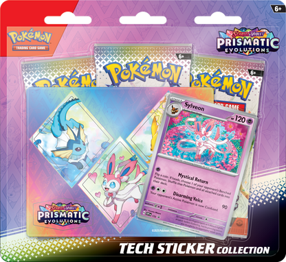 Pokémon TCG: Scarlet & Violet - Prismatic Evolutions - Tech Sticker Sylveon