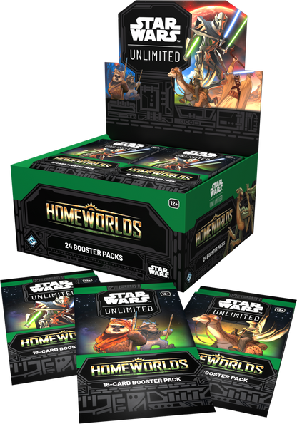 Star Wars Unlimited: Homeworlds - Booster Box