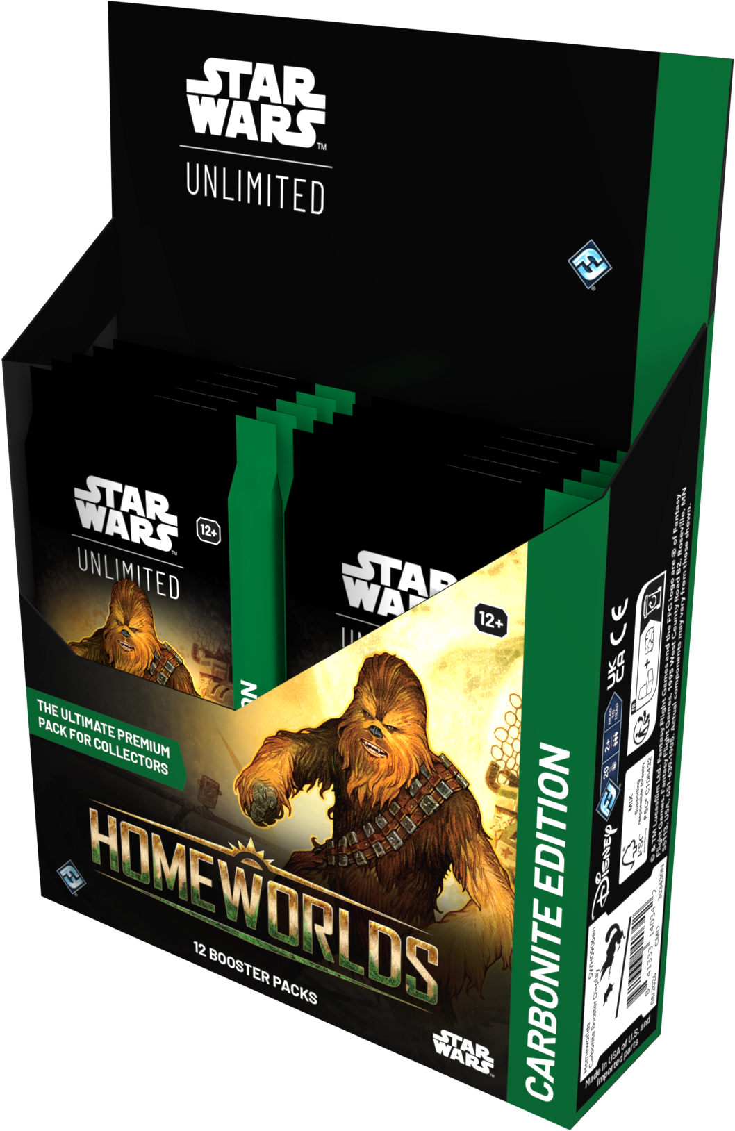 Star Wars Unlimited: Homeworlds - Carbonite Booster Box
