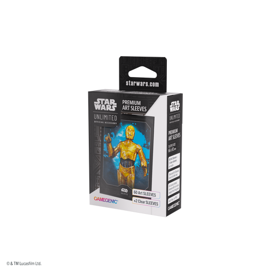 Gamegenic Sleeves Star Wars: Unlimited C-3PO (60pcs.)