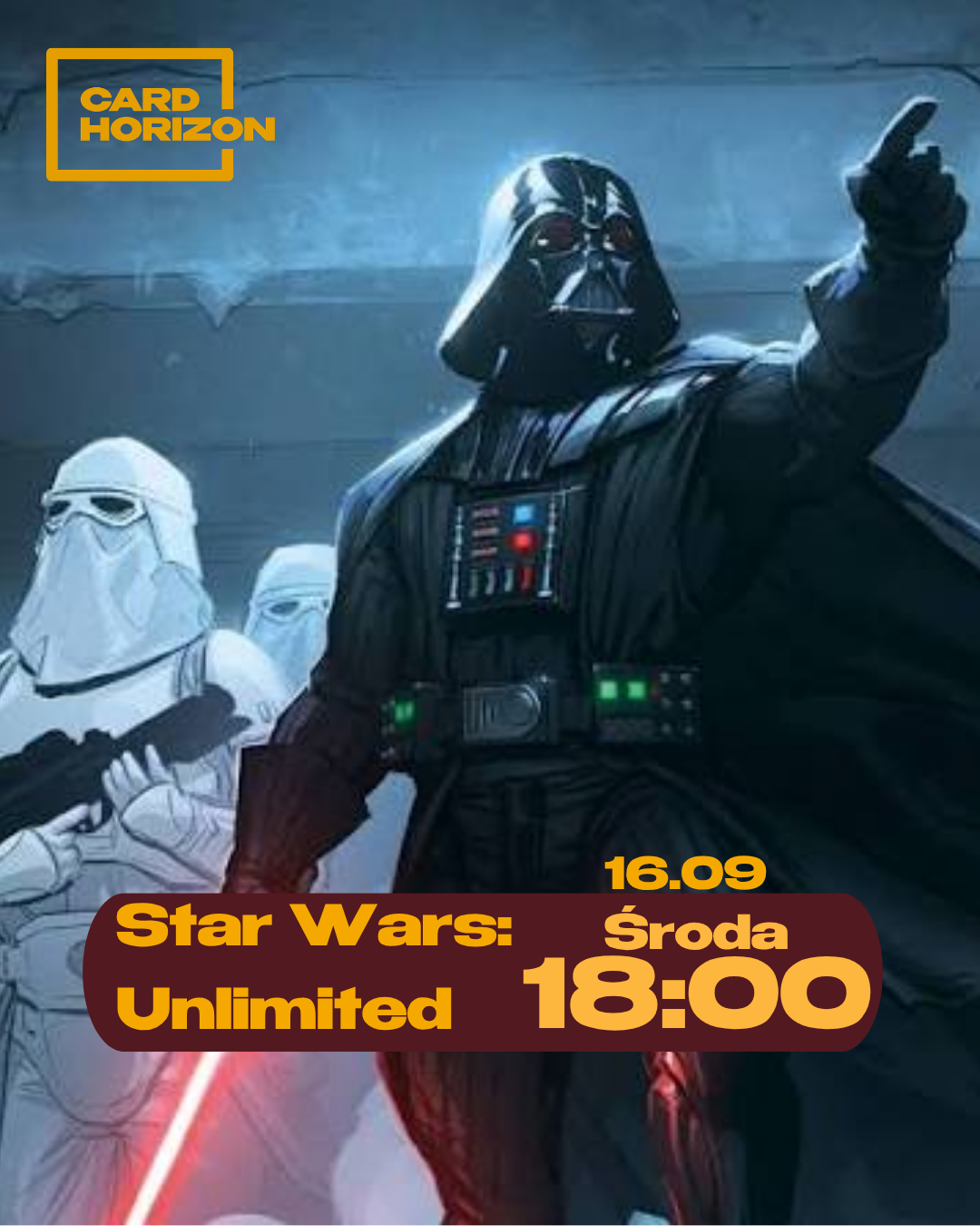 event dla fanów Star Wars z darth vaderem - zapraszamy na event