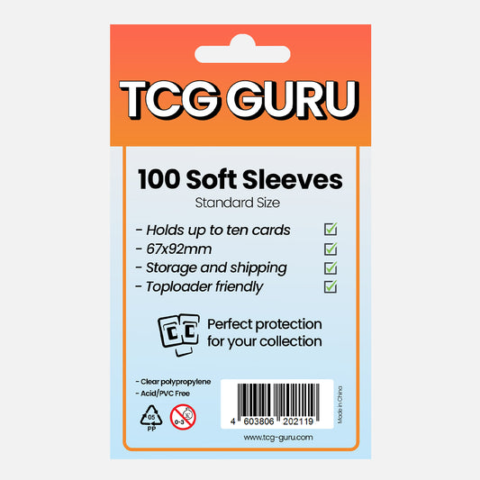 TCG Guru Soft Sleeves - koszulki miękkie 100 szt.