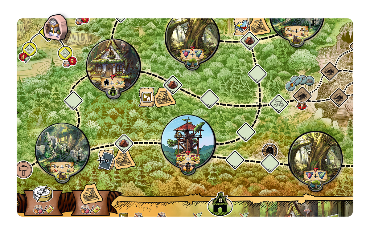 Leśna Straż Board Game - Polish Edition
