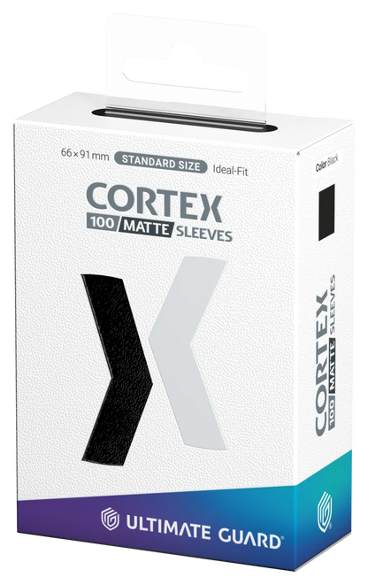 Ultimate Guard Cortex Sleeves Matte Standard Size (100) - Black