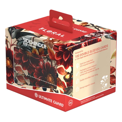 Ultimate Guard Sidewinder 100+ Xenoskin "Floral Places" - Autumn Heath