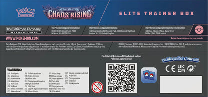Pokémon TCG: Mega Evolution - Chaos Rising Elite Trainer Box