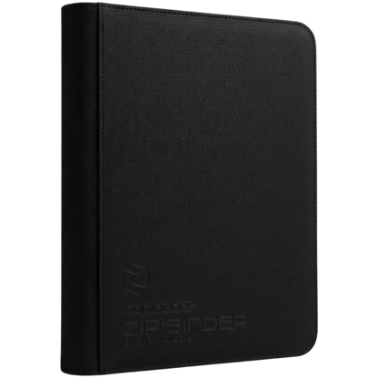 4-Pocket Toploader Binder Black