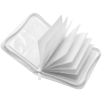 4-Pocket Toploader Binder White