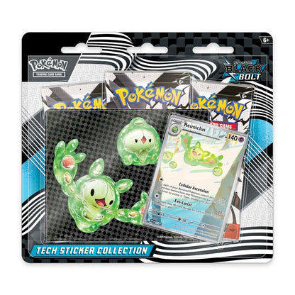 Pokémon TCG: Scarlet & Violet - Black Bolt - Reuniclus Tech Sticker Collection
