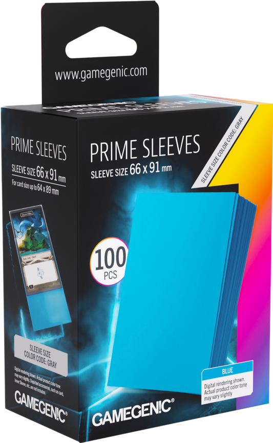 Prime Sleeves Blue 66x91
