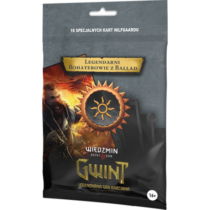 Gwent: Legendary Heroes from Ballads - Nilfgaard - Polish Edition