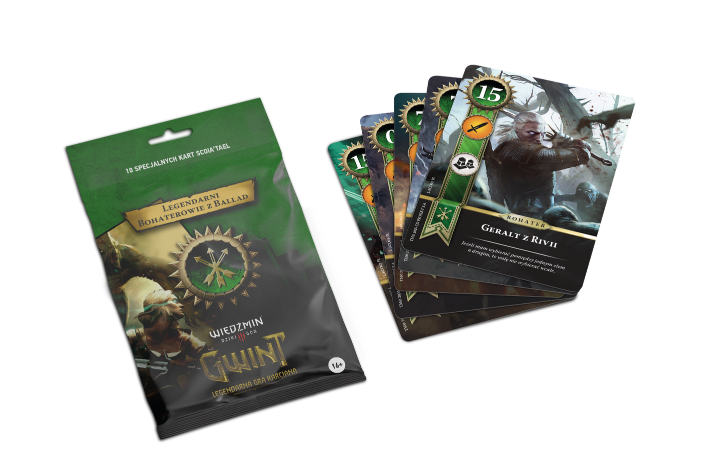 Gwent: Legendary Heroes from Ballads - Scoia'tael - Polish Edition