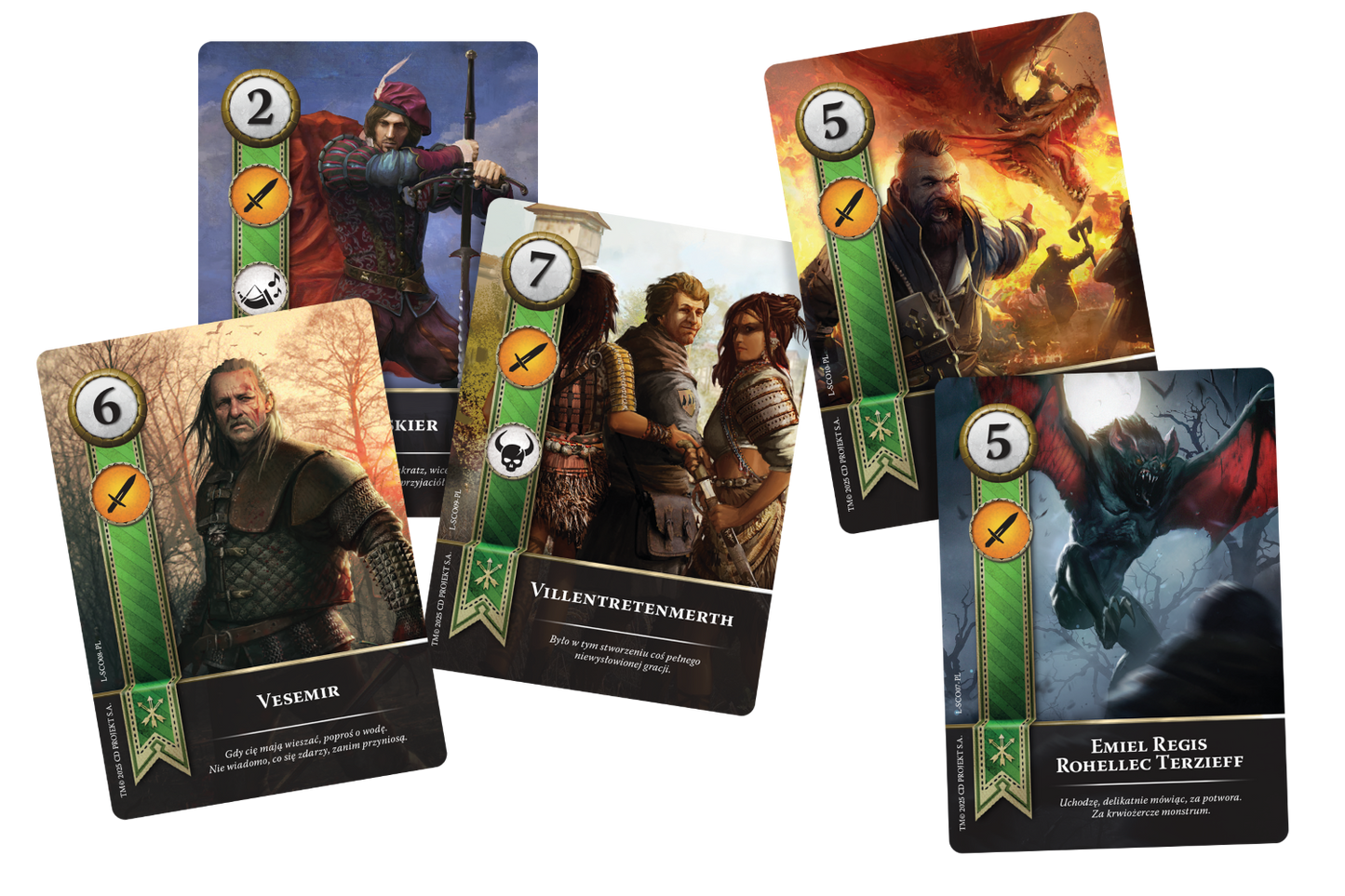 Gwent: Legendary Heroes from Ballads - Scoia'tael - Polish Edition