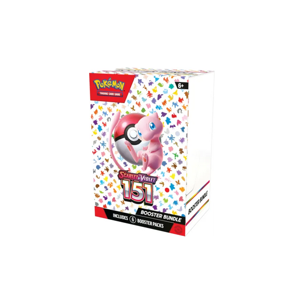Pokemon TCG: Scarlet & Violet 151 Booster Bundle (6 Packs) – Factory Sealed – English