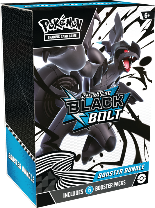Pokemon TCG: Scarlet & Violet - Black Bolt - Booster Bundle - Zekrom