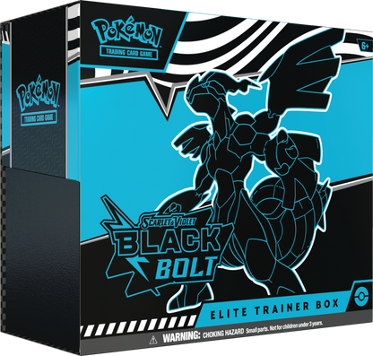 Pokemon TCG Scarlet & Violet - Black Bolt - Elite Trainer Box - Zekrom