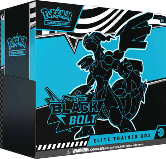 Pokemon TCG Scarlet & Violet - Black Bolt - Elite Trainer Box - Zekrom