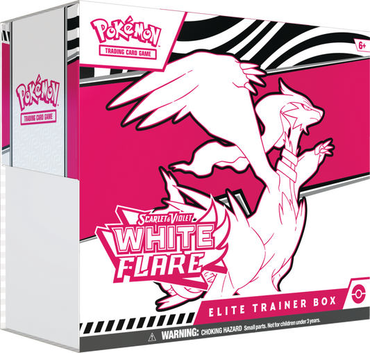 Pokemon TCG Scarlet & Violet - White Flare - Elite Trainer Box - Reshiram