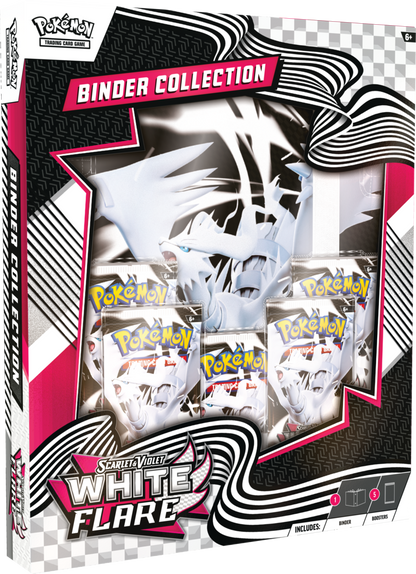 Pokemon TCG: Scarlet & Violet - White Flare - Binder Collection - Reshiram