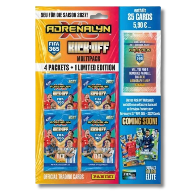 FIFA 365 Adrenalyn XL 2027 - Kick-Off Multipack