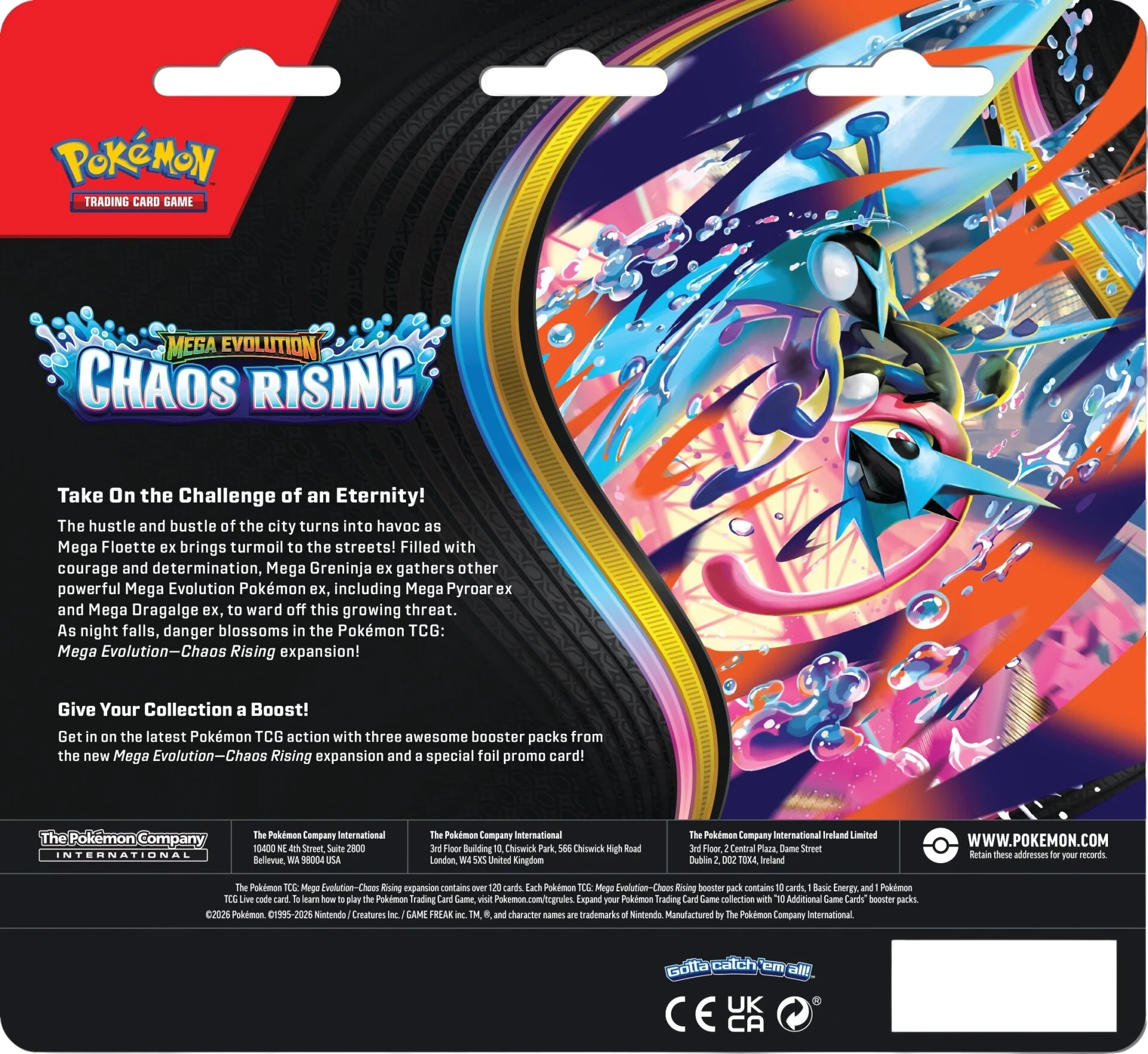pokemon trading card games mega evolutions 3pk blister Pokmon Pitch Black 3 Pack Binacle This box includes a special promotional aluminum card featuring Charmeleon Pokmon TCG: Mega Evolution -