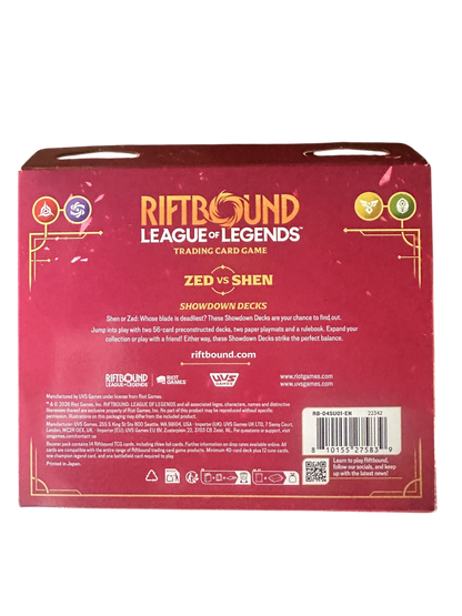 Riftbound: Vendetta – Showdown Decks: Zed vs Shen