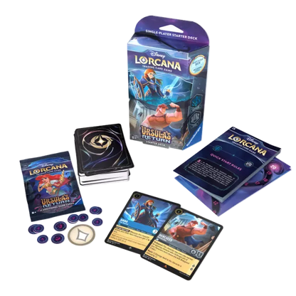 Disney Lorcana TCG: Ursula's Return Sapphire & Steel Starter Deck