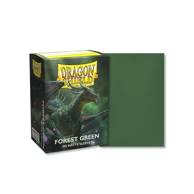 Dragon Shield - Matte Sleeves - Forest Green (100)
