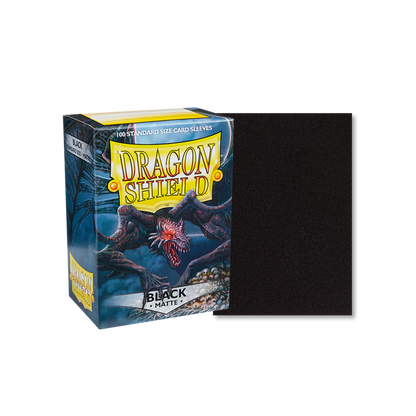 Dragon Shield Standard Sleeves - Matte Black (100szt.)