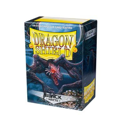 Dragon Shield Standard Sleeves - Matte Black (100szt.)