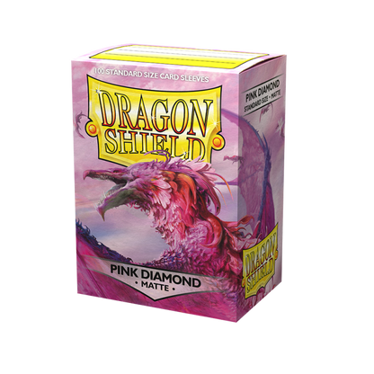 Dragon Shield - Standard Sleeves - Pink Diamond Matte (100szt.)