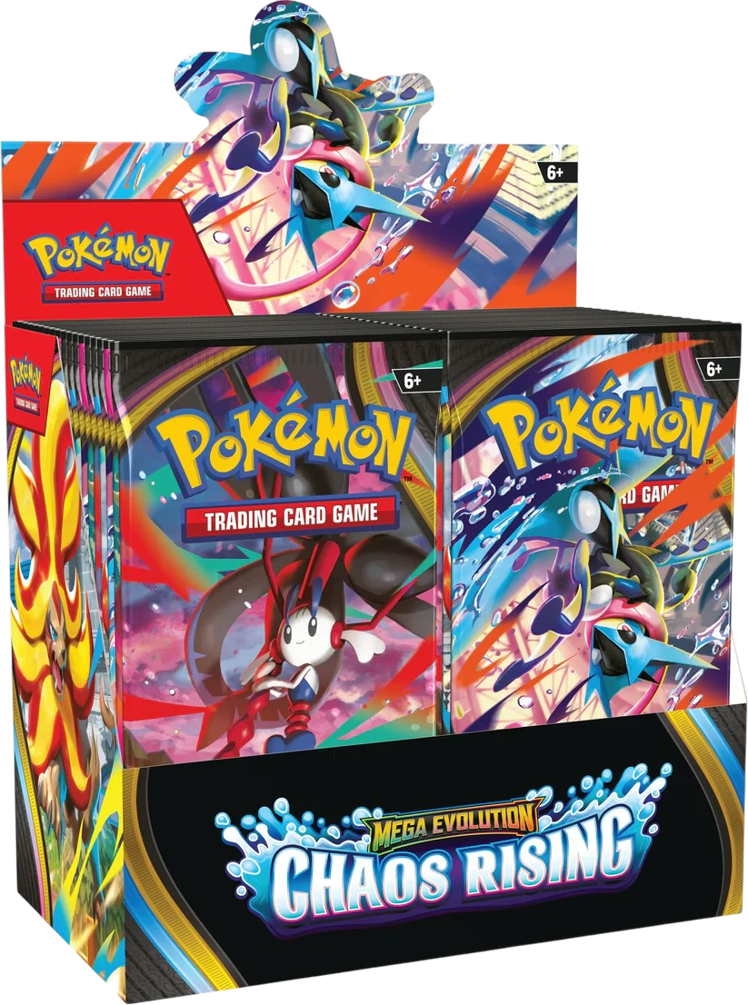 Pokémon TCG: Mega Evolution - Chaos Rising Booster Display Box (36 packs)