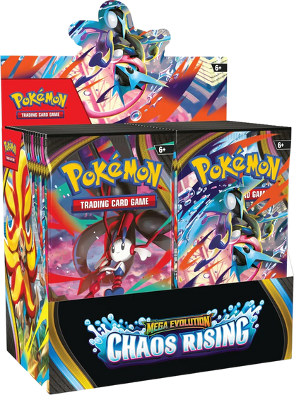 Pokémon TCG: Mega Evolution - Chaos Rising Booster Display Box (36 packs)