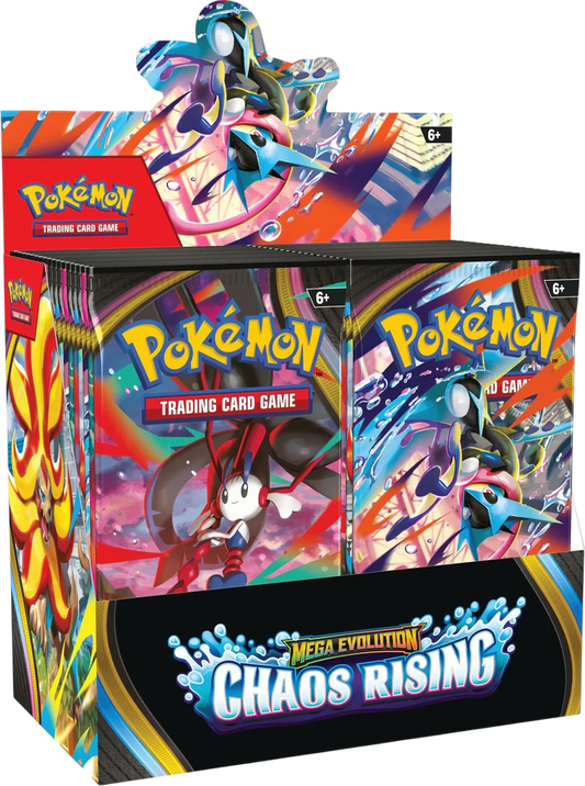 Pokémon TCG: Mega Evolution - Chaos Rising Booster Display Box (36 packs)