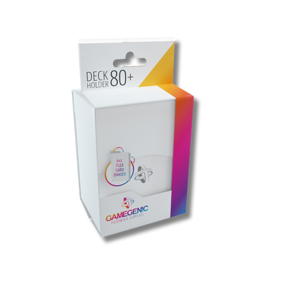 Gamegenic Deck Holder 80+ White - TCG Deck Box
