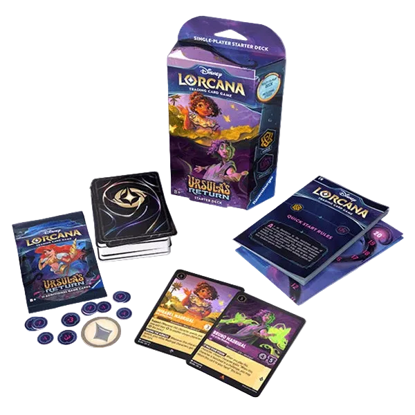Disney Lorcana TCG: Ursula's Return Amber & Amethyst Starter Deck