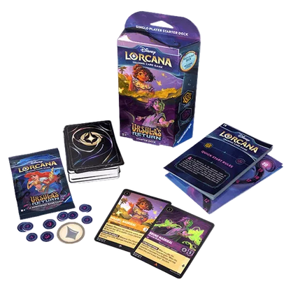 Disney Lorcana TCG: Ursula's Return Amber & Amethyst Starter Deck