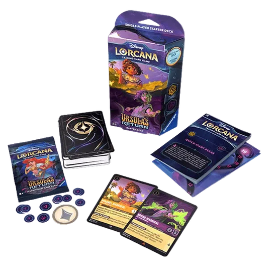 Disney Lorcana TCG: Ursula's Return Amber & Amethyst Starter Deck