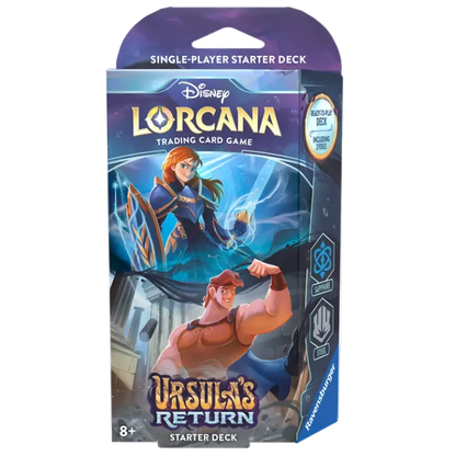 Disney Lorcana TCG: Ursula's Return Sapphire & Steel Starter Deck