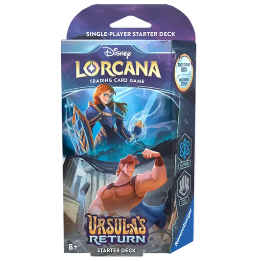 Disney Lorcana TCG: Ursula's Return Sapphire & Steel Starter Deck