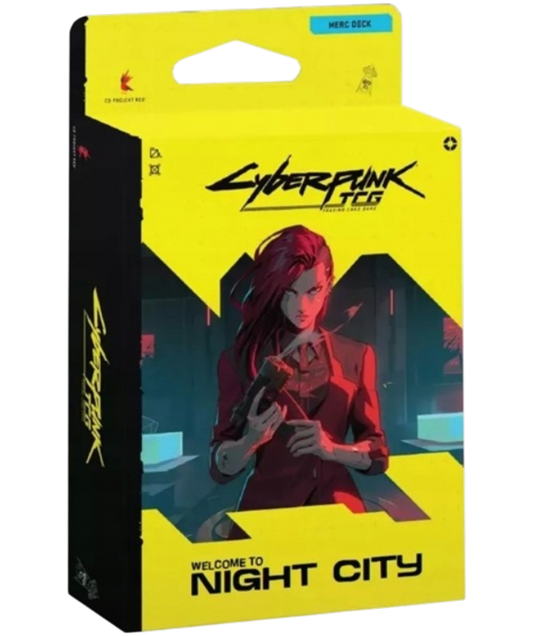 PREORDER: Cyberpunk TCG: Welcome to Night City - Starter Deck - The Heist
