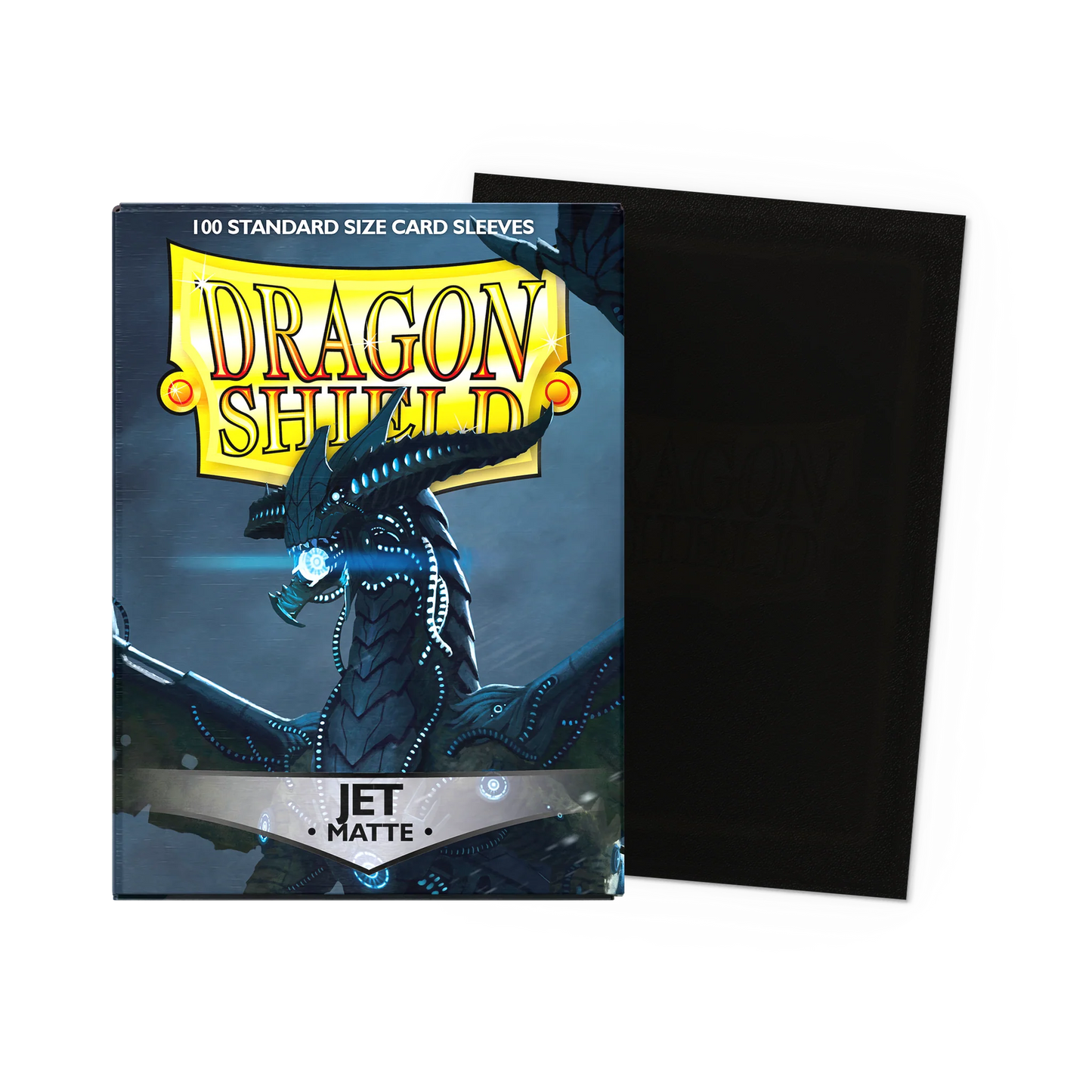 Dragon Shield Jet Matte Sleeves (100pcs.)