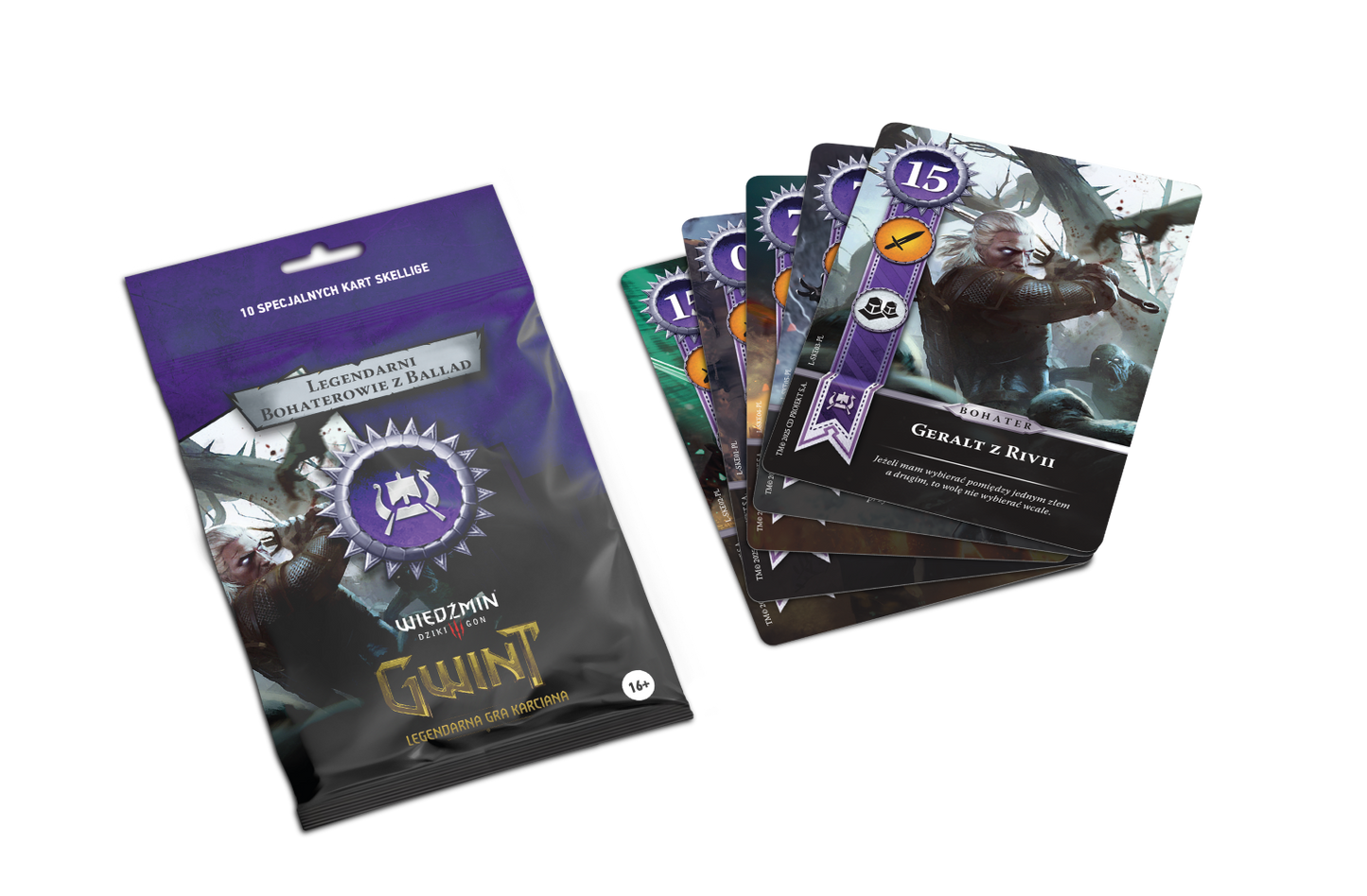 Gwent: Legendary Heroes from Ballads - Skellige - Polish Edition